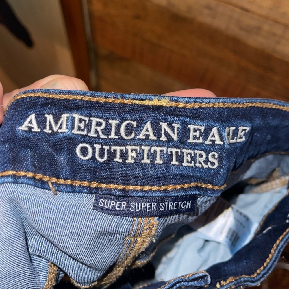 🔥 SOLD🔥American Eagle High Rise Skinny Jeggings Jeans - Picture 7 of 8